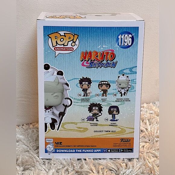 Funko Pop! Naruto Shippuden #1196 Madara Uchiha (Sage of Six Paths) w/ Prot Case - Picture 3 of 10